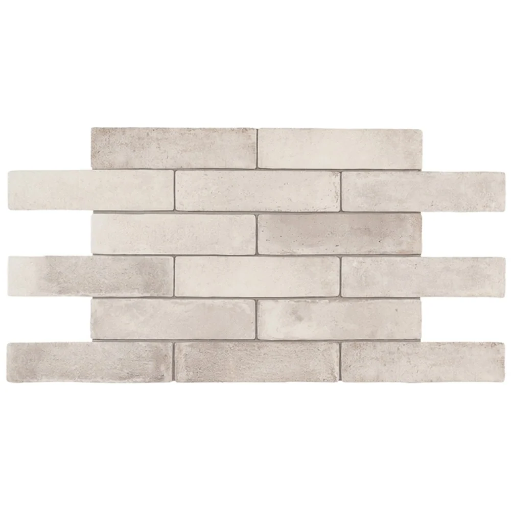 Gresie exterior / interior alba 28x7 cm, Marazzi Terramix Bianco