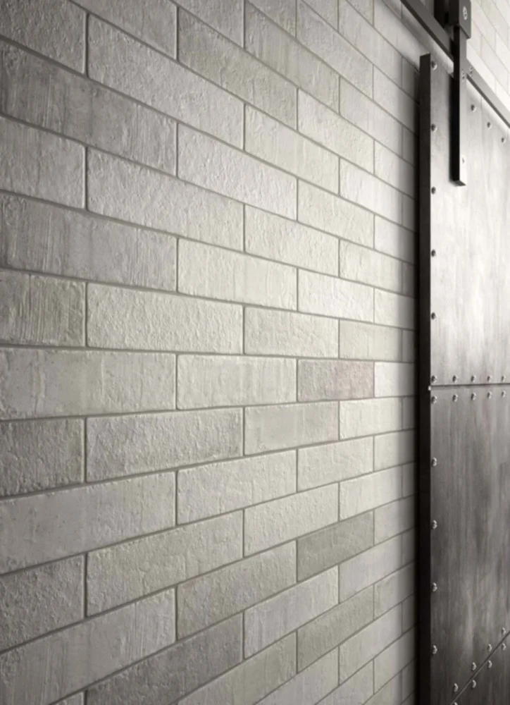 Gresie exterior / interior alba 28x7 cm, Marazzi Terramix Bianco
