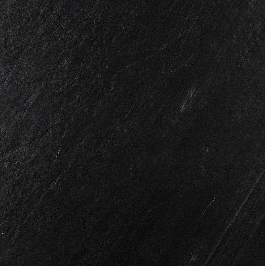 Gresie exterior / interior neagra 60x60 cm, Marazzi Mystone Lavagna Nero