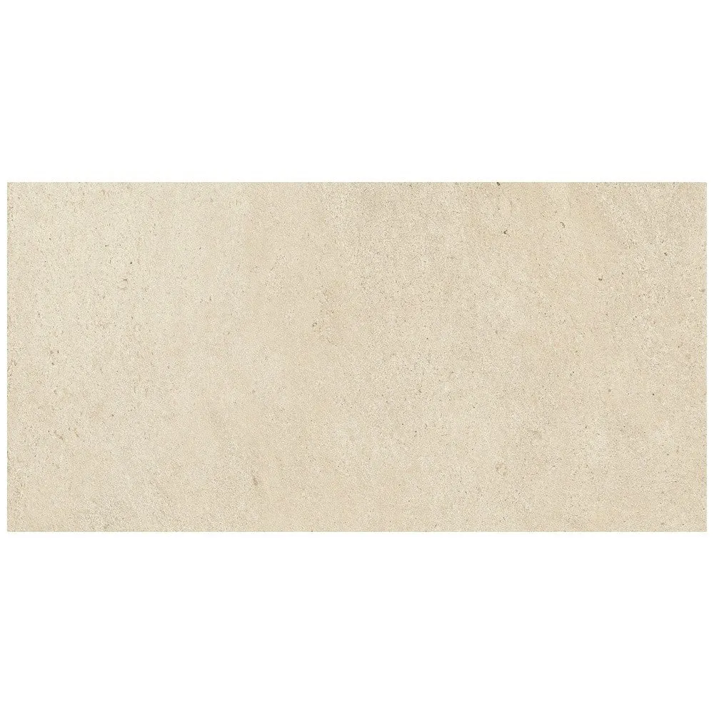 Gresie exterior / interior portelanata alba 30x60 cm, Marazzi Stonework Outdoor White