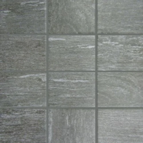 Gresie exterior / interior portelanata antracit 10x10 cm, Marazzi Pietra di Vals Antracite