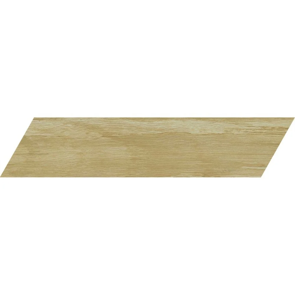 Gresie exterior / interior portelanata crem 11x54 cm, Marazzi Treverksoul Neutral Chevron