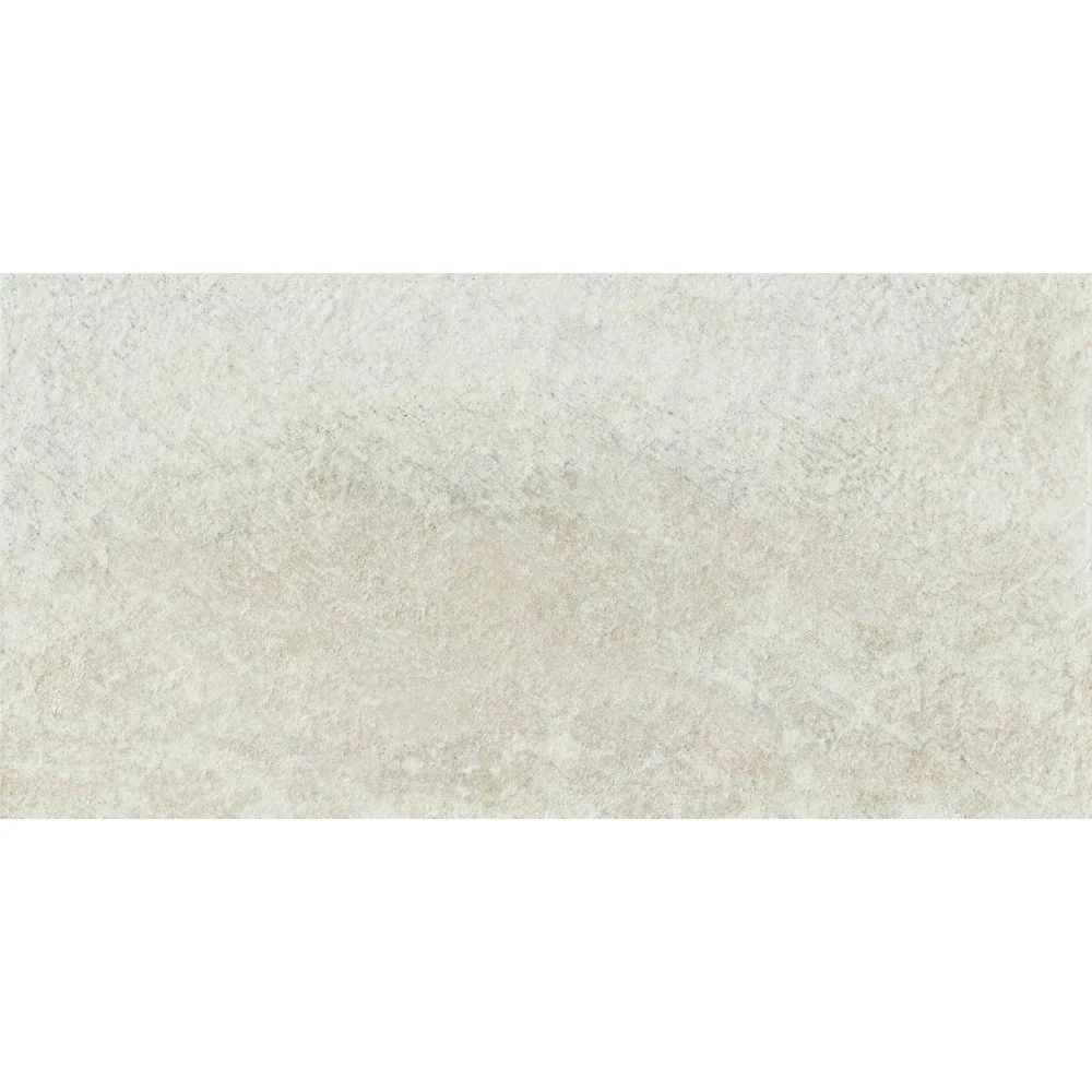 Gresie exterior / interior portelanata rectificata alba 30x60 cm, Marazzi Rocking White