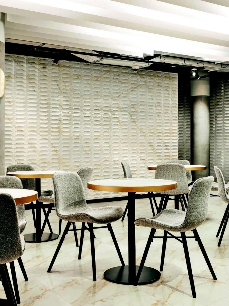 Gresie exterior / interior portelanata rectificata alba 60x120 cm, Marazzi Marbleplay Ivory