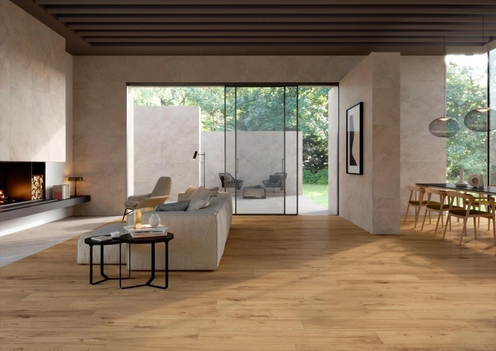 Gresie exterior / interior portelanata rectificata alba 30x60 cm, Marazzi Puro Alba Blanco