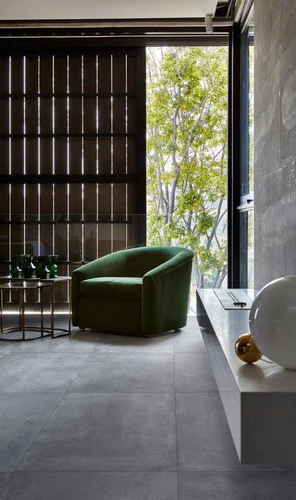 Gresie exterior / interior portelanata rectificata antracit 60x60 cm, Marazzi Appeal Anthracite