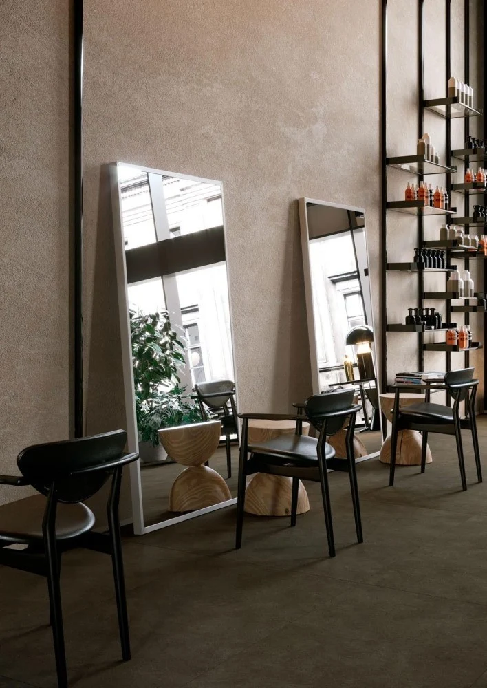 Gresie exterior / interior portelanata rectificata antracit 75x75 cm, Marazzi Terratech Grafite