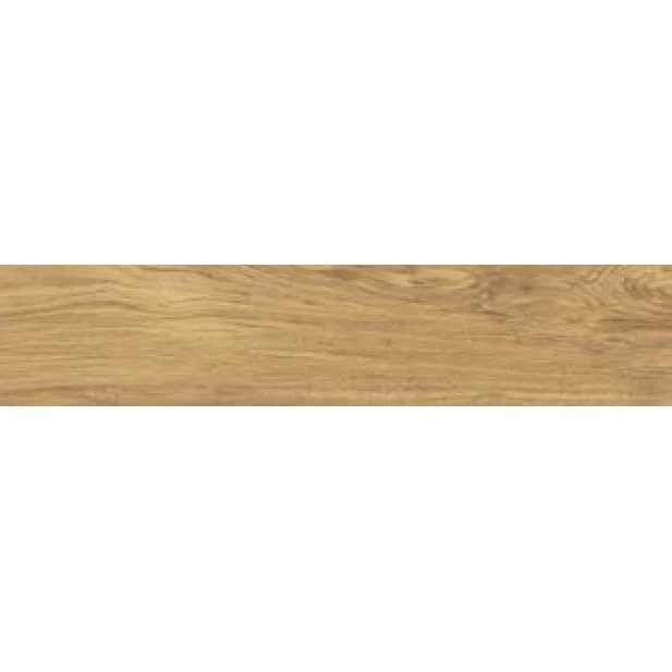 Gresie exterior / interior portelanata rectificata crem 14.5x90 cm, Marazzi Treverklook Honey