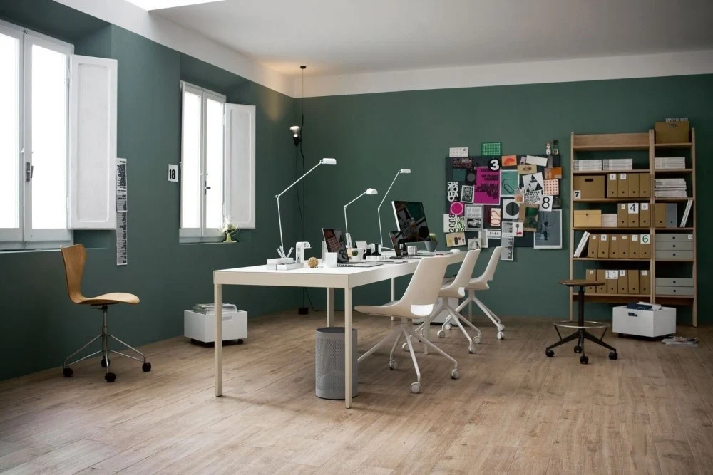 Gresie exterior / interior portelanata rectificata crem 20x120 cm, Marazzi Treverkhome Rovere