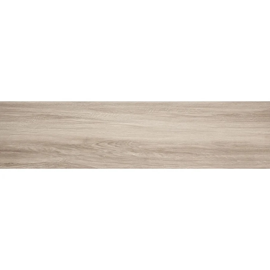 Gresie exterior / interior portelanata rectificata gri 15x120 cm, Marazzi Treverkchic Noce Tinto