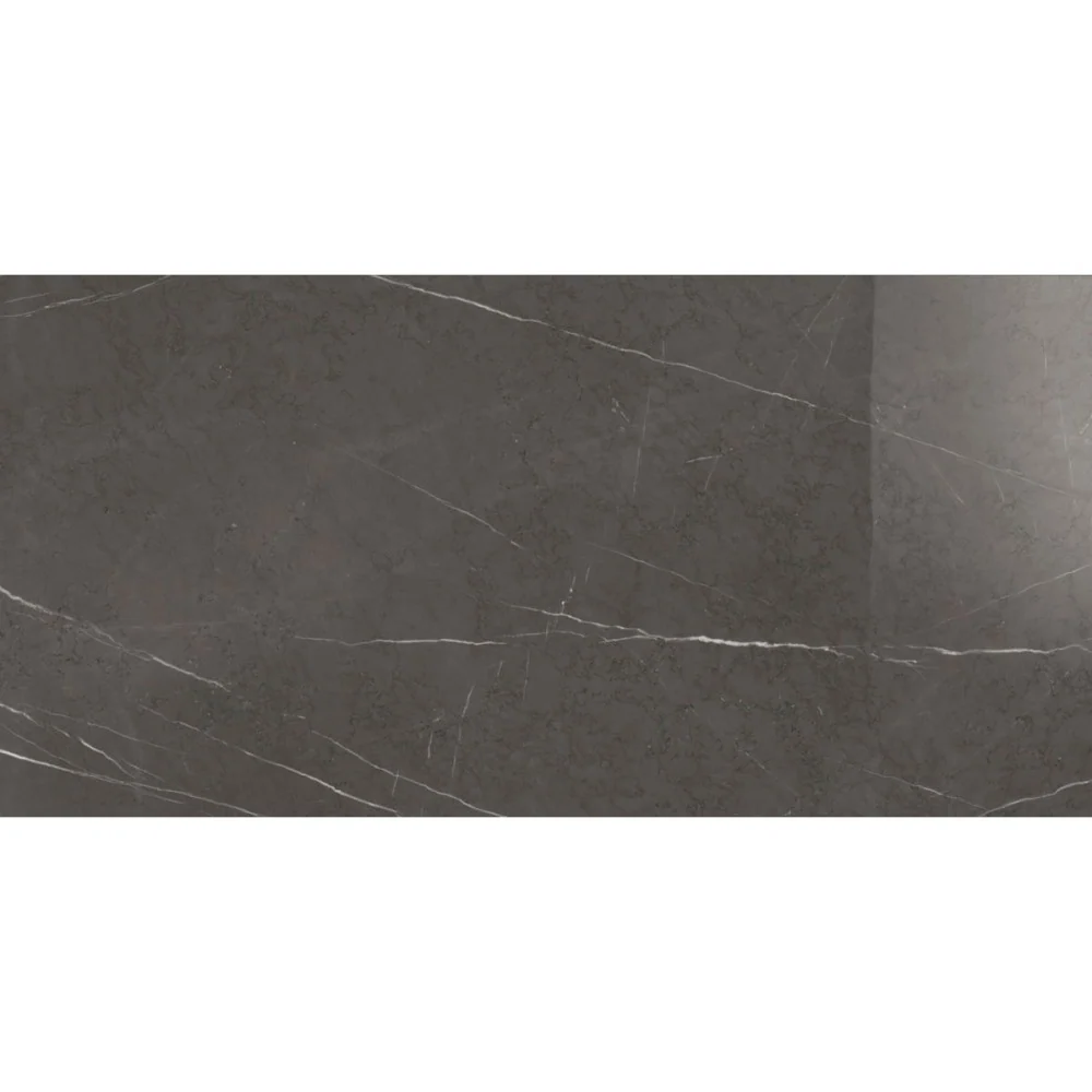 Gresie exterior / interior portelanata rectificata gri 75x150 cm, Marazzi Allmarble Imperiale Lux
