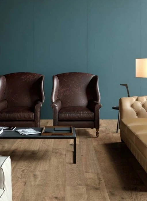 Gresie exterior / interior portelanata rectificata maro 22x120 cm, Marazzi Vero Rovere Grip