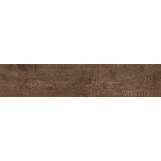Gresie exterior / interior portelanata rectificata maro 22x120 cm, Marazzi Vero Castagno Grip