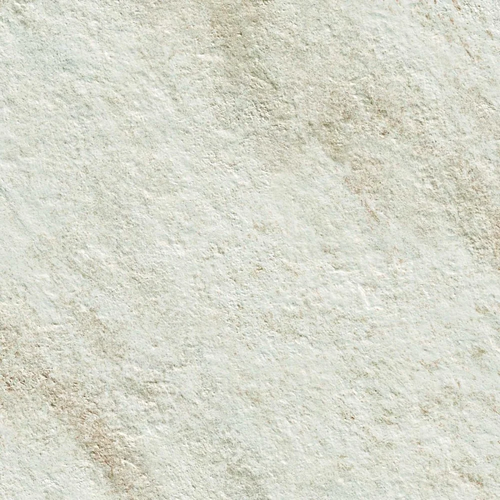 Gresie exterior portelanata rectificata alba 30x30 cm, Marazzi Rocking Strutturato White