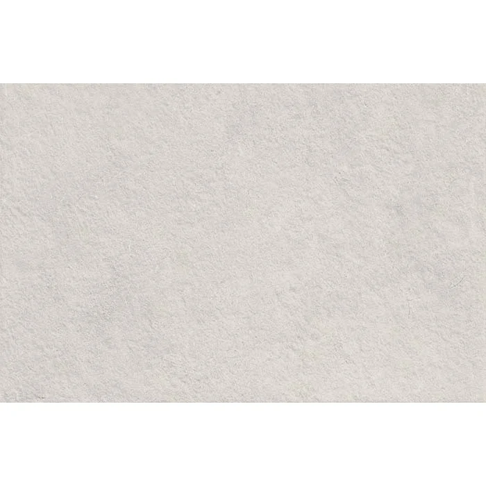 Gresie exterior portelanata rectificata alba 30x60 cm, Marazzi Stream Strutturato White