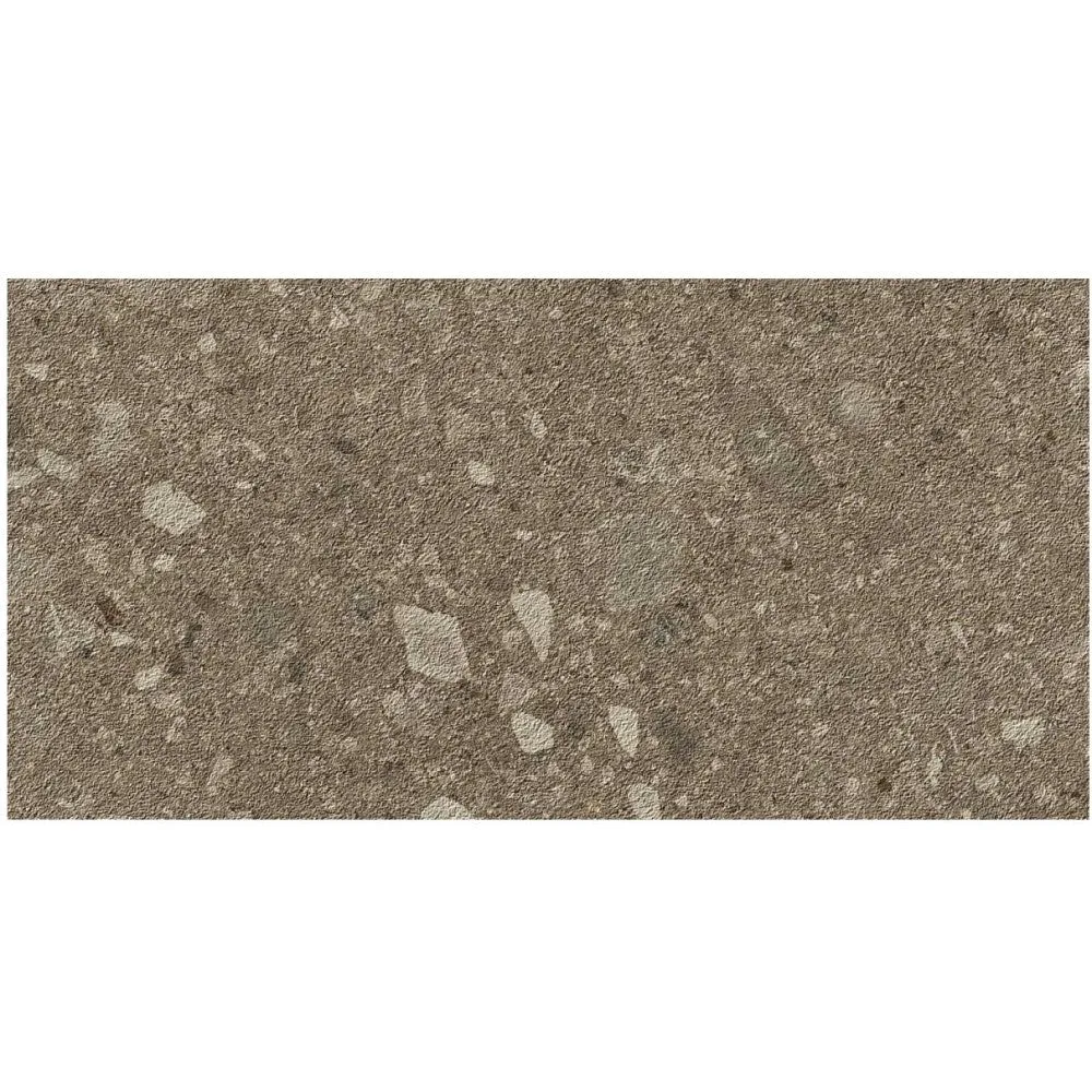 Gresie exterior portelanata rectificata bej 30x60 cm, Marazzi Mystone Ceppo di Gre Beige Strutturato