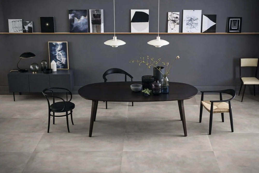 Gresie exterior portelanata rectificata bej 60x60 cm, Marazzi Powder Strutturato Sand