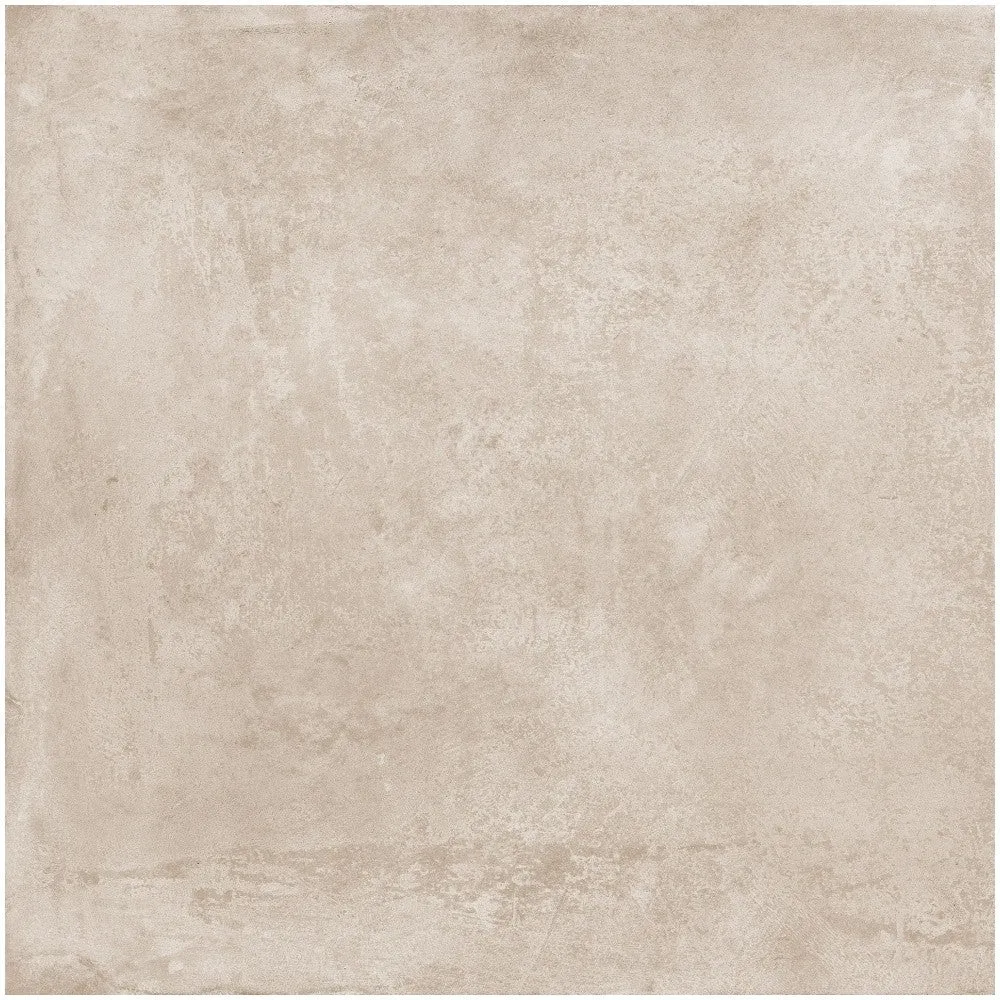 Gresie exterior portelanata rectificata bej 60x60 cm, Marazzi Puro Plaza Beige Strutturato