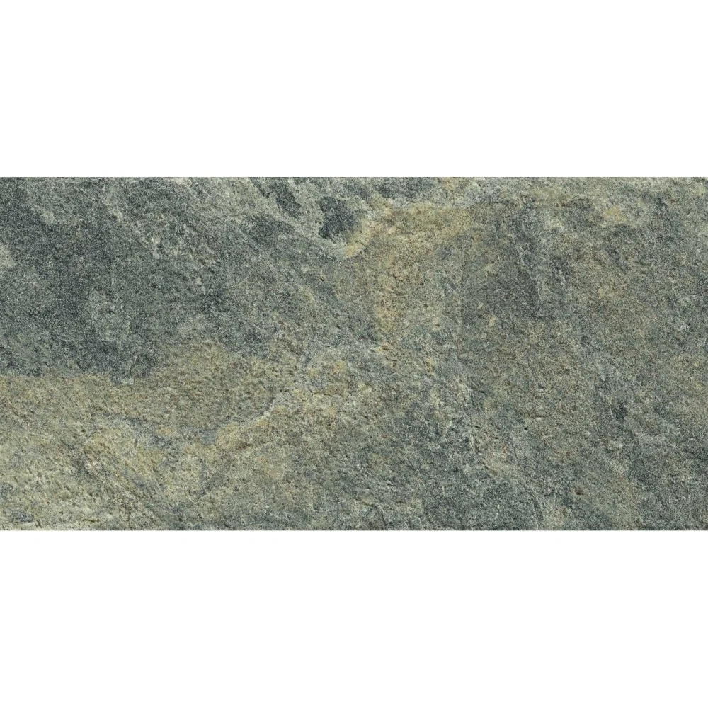 Gresie exterior portelanata rectificata gri 20x40 cm, Marazzi Rocking Strutturato Grey