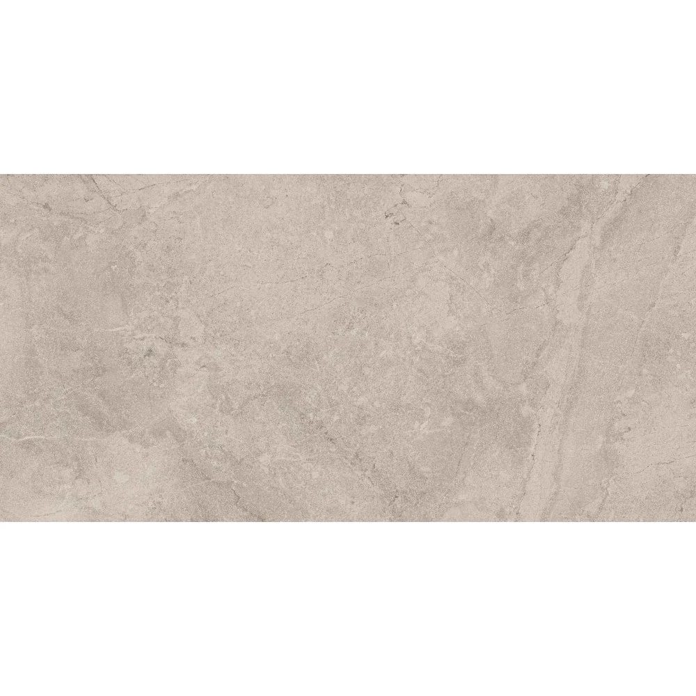 Gresie exterior portelanata rectificata gri 60x120 cm, Marazzi Puro Alba Greige Strutturato
