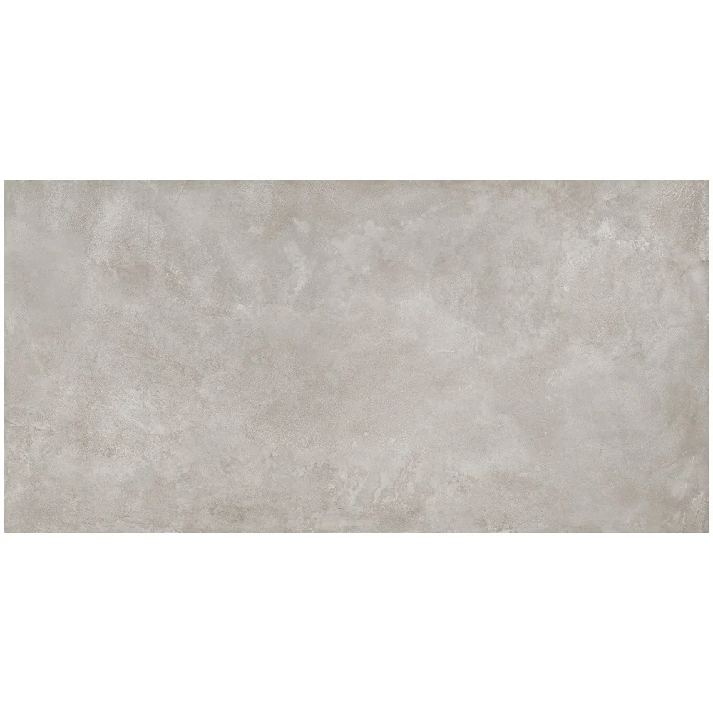 Gresie exterior portelanata rectificata gri 60x120 cm, Marazzi Puro Plaza Grey Strutturato