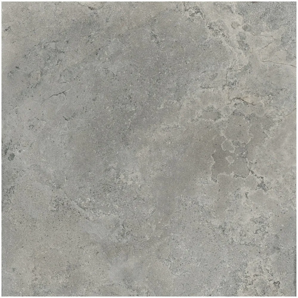 Gresie exterior portelanata rectificata gri 60x60 cm, Marazzi Uniche Avignone Strutturato