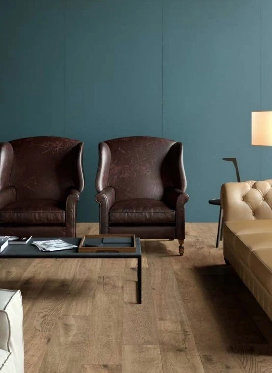 Gresie exterior portelanata rectificata maro 40x120 cm, Marazzi Vero20 Rovere