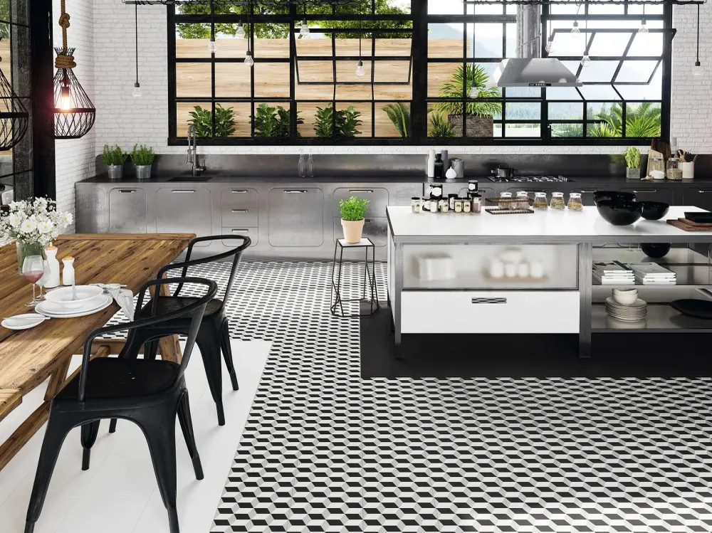 Gresie Faianta Realonda Hanoi Cube Grey 33x33 cm