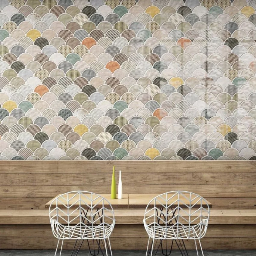 Gresie faianta Realonda Scale Gloss Patchwork 30.7x30.7 cm