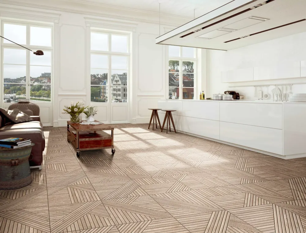 Gresie faianta Realonda Tangram Wood Oak 44x44 cm
