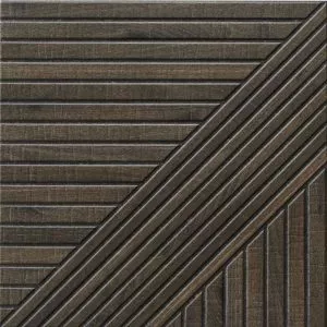 Gresie faianta Realonda Tangram Wood Walnut 44x44 cm