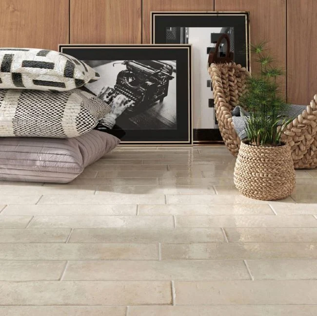 Gresie Faianta Ribesalbes Apollo 13 Apollo Glossy Beige 6x25 cm