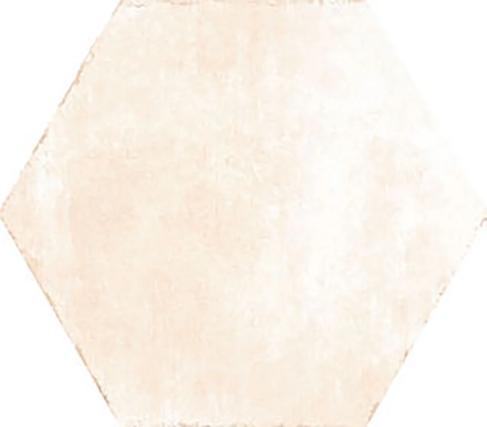 Gresie Faianta Ribesalbes Apollo 13 Hex Beige Mat 23x27 cm