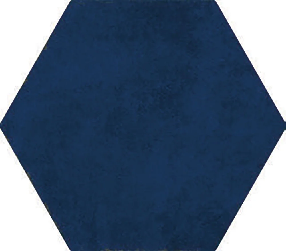 Gresie Faianta Ribesalbes Apollo 13 Hex Blue Mat 23x27 cm