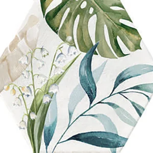 Gresie Faianta Ribesalbes Apollo 13 Hex Decor Mat 23x27 cm