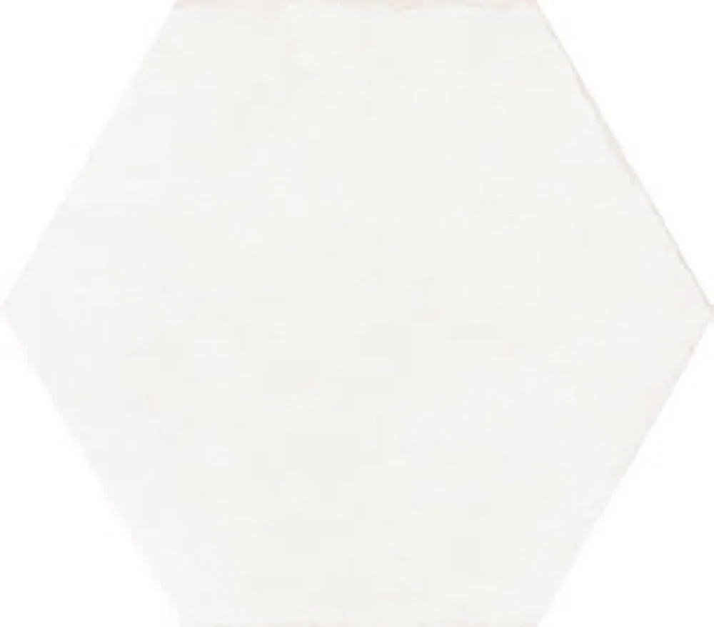 Gresie Faianta Ribesalbes Apollo 13 Hex White Mat 23x27 cm