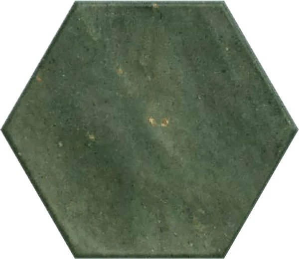 Gresie faianta Ribesalbes Hope Hex Olive Matt 15x17.3 cm