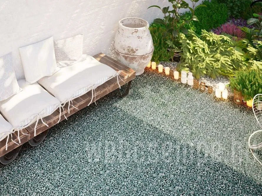 Gresie faianta Ribesalbes Terrazzo Green 20x20 cm
