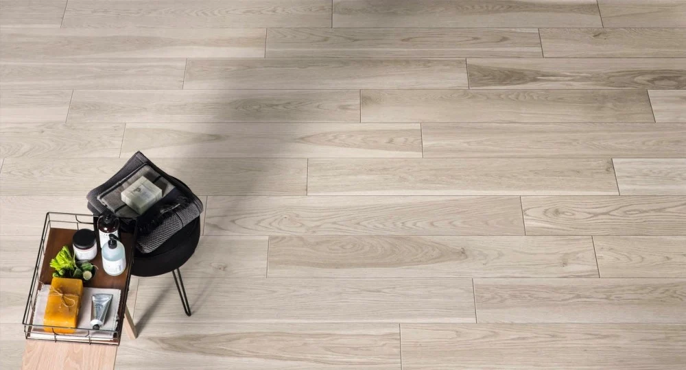 Gresie interior bej 20x120 cm, Marazzi Treverkmore Almond
