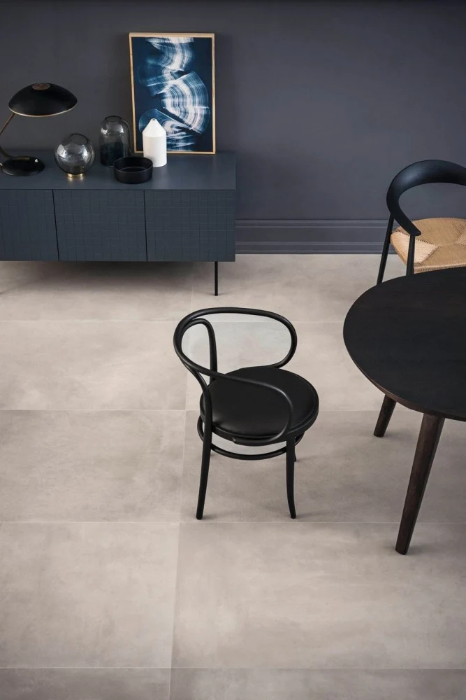 Gresie interior gri 75x150 cm, Marazzi Powder Smoke