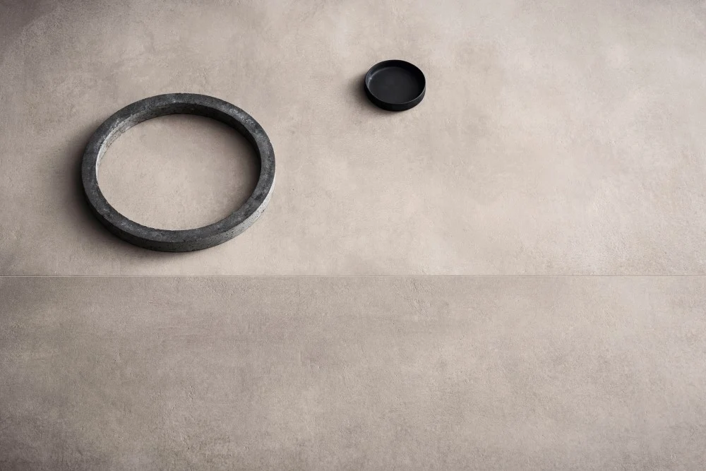 Gresie interior gri 75x150 cm, Marazzi Powder Mud