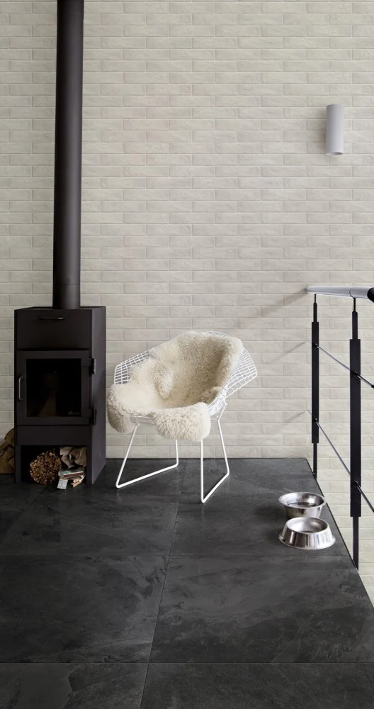 Gresie interior gri 7x28 cm, Marazzi Bricco Grigio