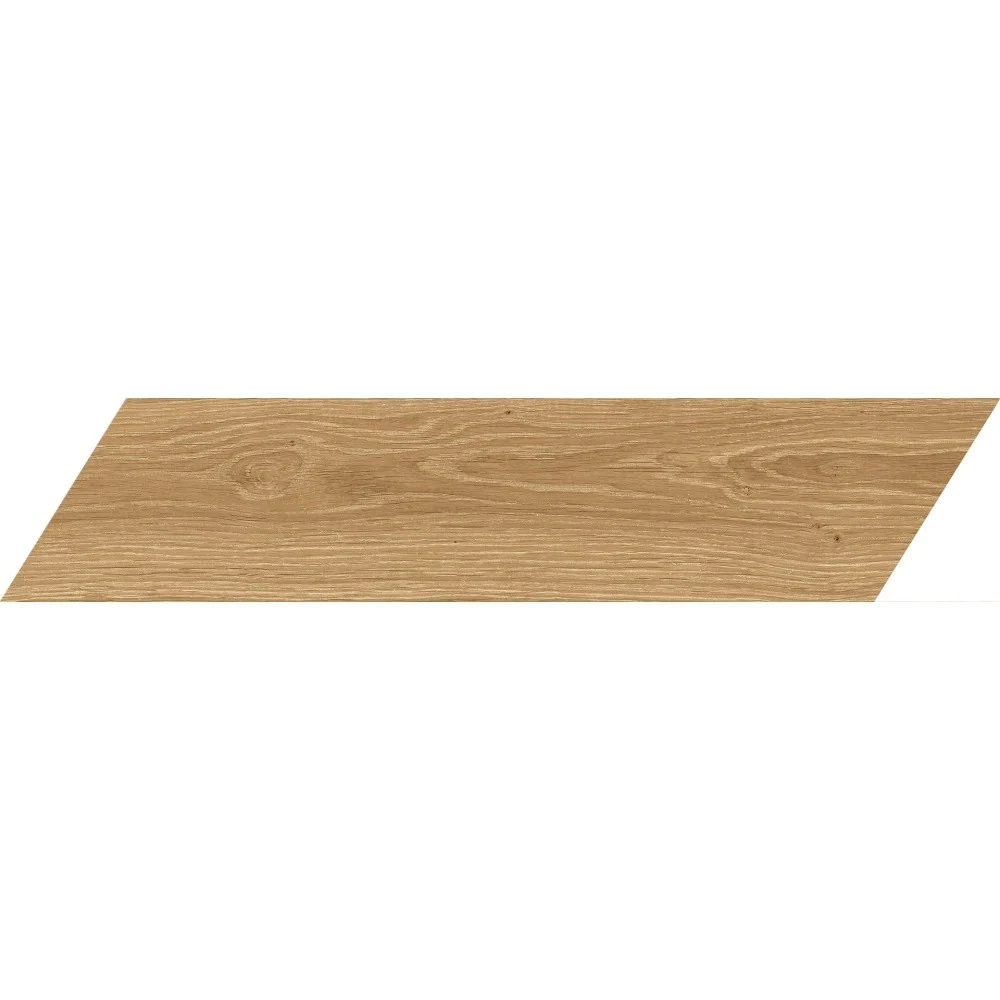Gresie interior portelanata bej 11x54 cm, Marazzi Puro Oltre Caramel Chevron