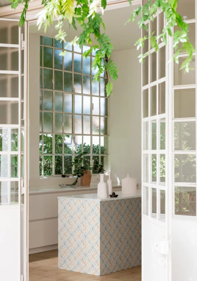 Gresie interior portelanata crem 20x20 cm, Marazzi Artcraft Calce