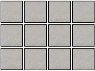 Gresie interior portelanata gri 10x10 cm, Marazzi Stonework Modul Indoor Grey P.C.
