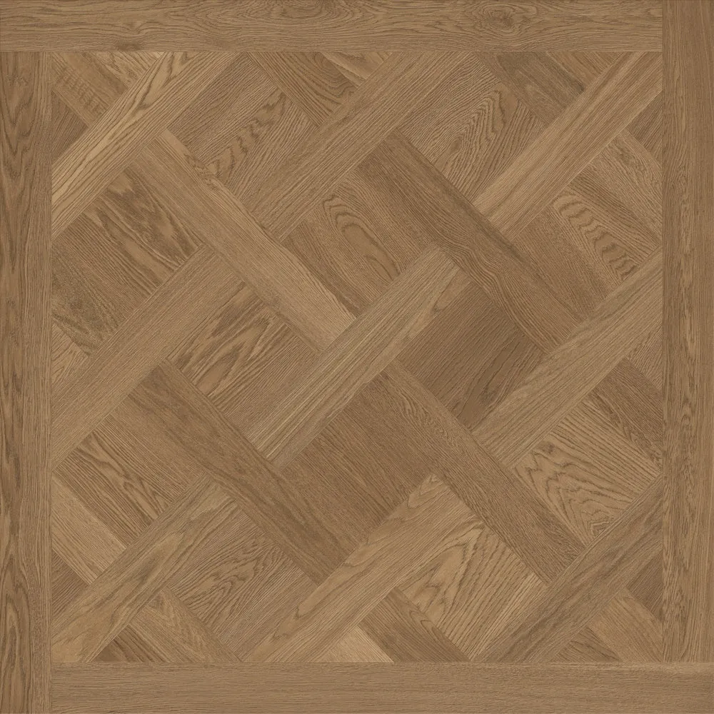 Gresie interior portelanata maro 120x120 cm, Marazzi Intrecci Versailles Castagna
