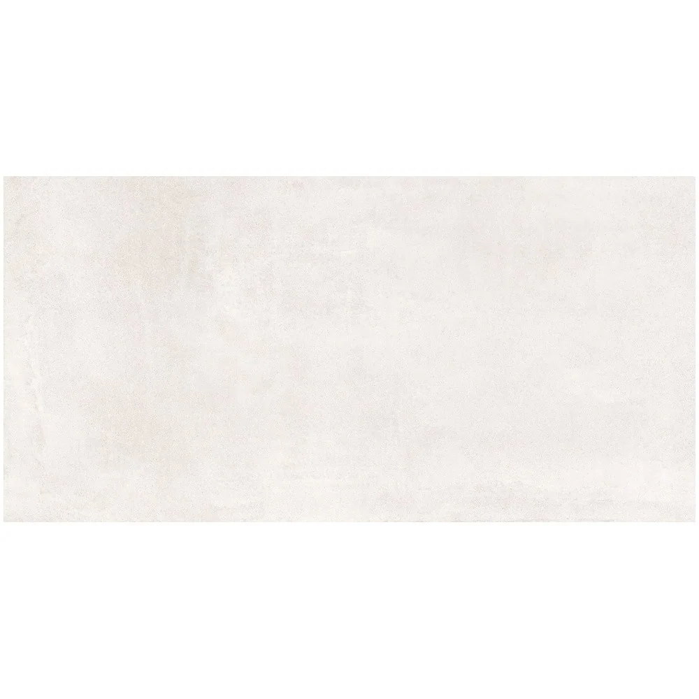 Gresie interior portelanata rectificata alba 60x120 cm, Marazzi Cementum Ash