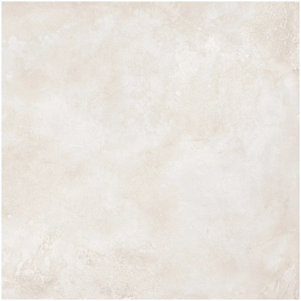 Gresie interior portelanata rectificata alba 60x60 cm, Marazzi Puro Plaza White