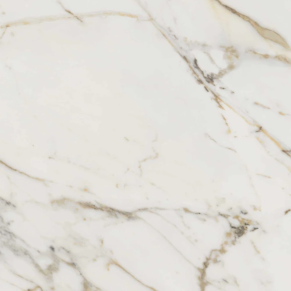 Gresie interior portelanata rectificata alba 60x60 cm, Marazzi Allmarble Golden White Lux