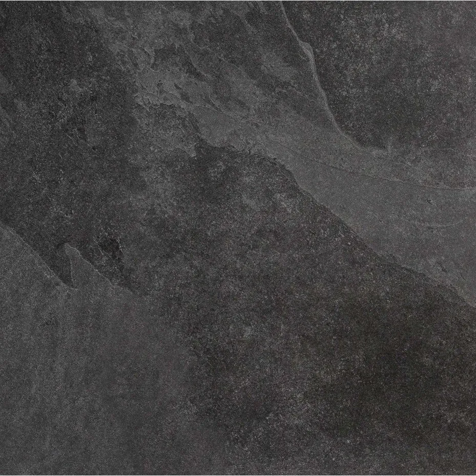 Gresie interior portelanata rectificata antracit 60x60 cm, Marazzi Mystone Ardesia Antracite